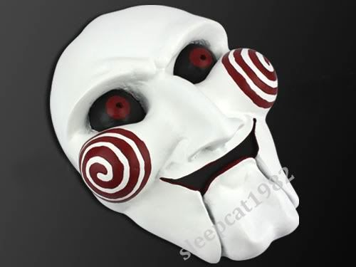 Resin SAW Jigsaw Puppet Billy Puppet Mask Prop Clown | eBay