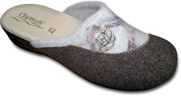 Ciabatte Sanitarie In Vera Pelle Per Uomo - Zoccoli Antiscivolo Made In Italy, Comfort Anatomico - Foto 10