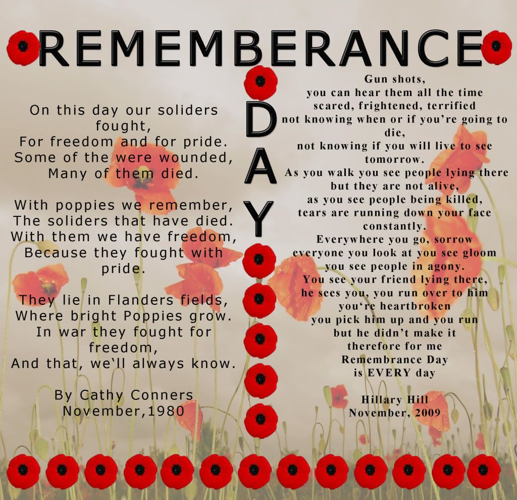 Rememberance Day (UK) 2011 For the UK veterns day