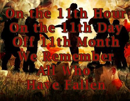 Rememberance Day with Modern Soliders