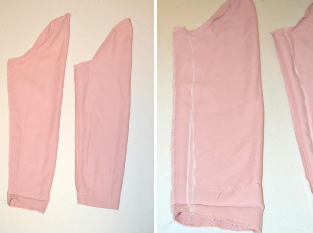 ombre, blazer, pink, garage, tank, flowers, shorts, white, marshalls, diy, craft, project, jacket,