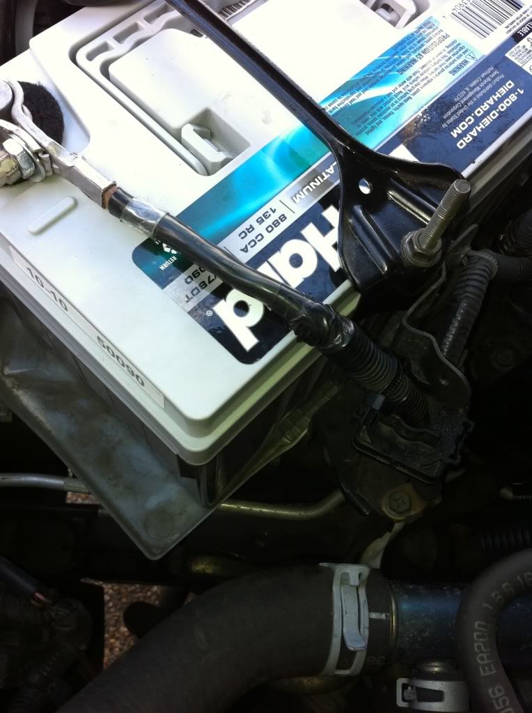Replacing the Negative Battery Cable Second Generation Nissan Xterra