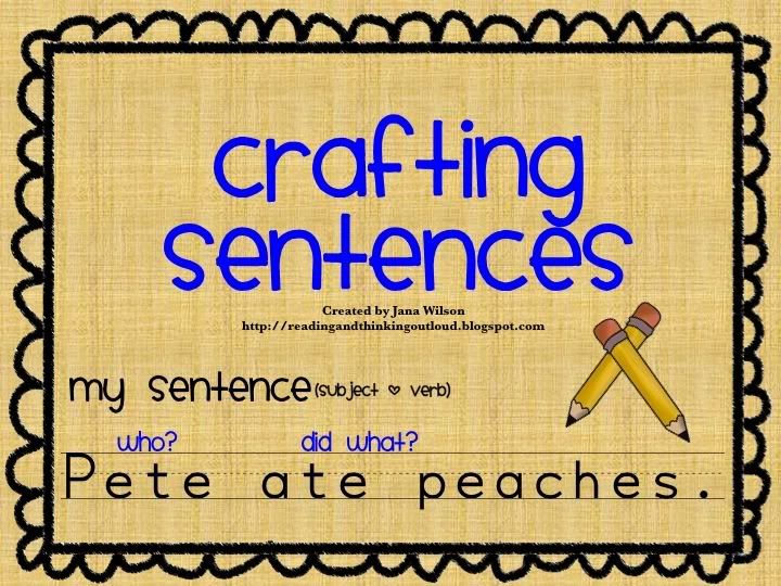 http://www.teacherspayteachers.com/Product/Crafting-Sentences-223997