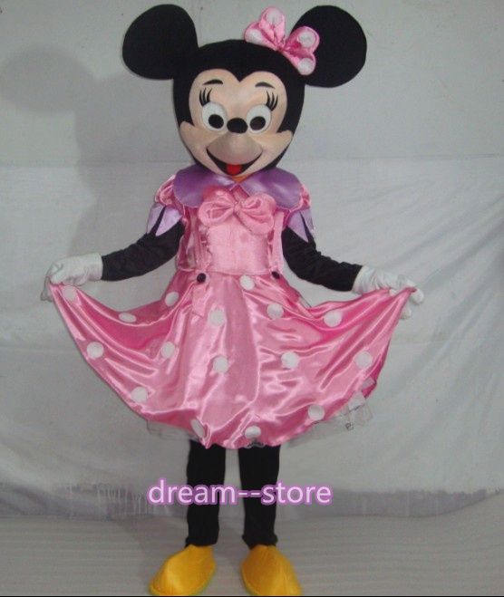 【sale】 New Pink Minnie Mouse Mascot Costume Adult Size Epe Foam Head Party Dress Ebay 4713