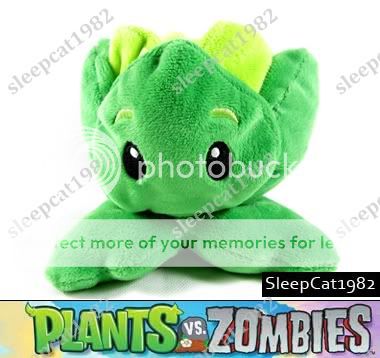 Plants Vs Zombies CABBAGE PULT Stuffed Plush Soft Toy  