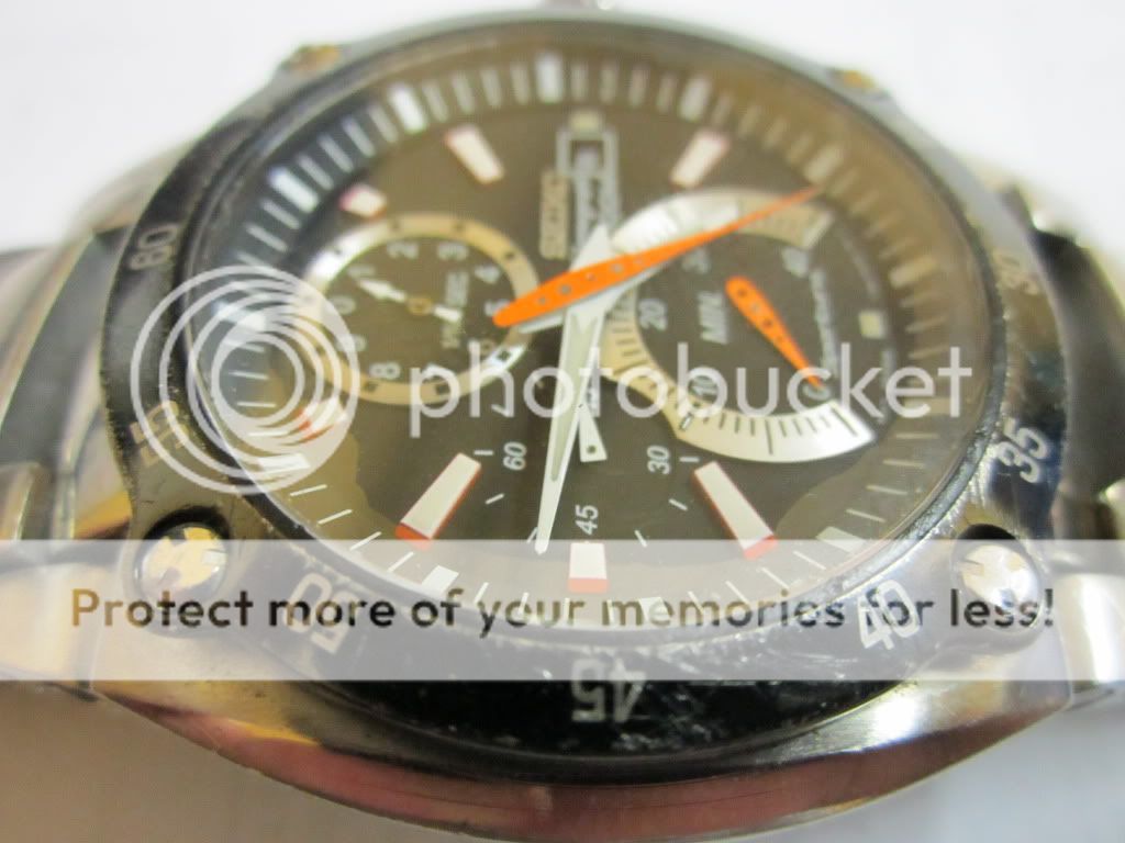 SEIKO SPORTURA WATCH BROKEN FOR PARTS ONLY  