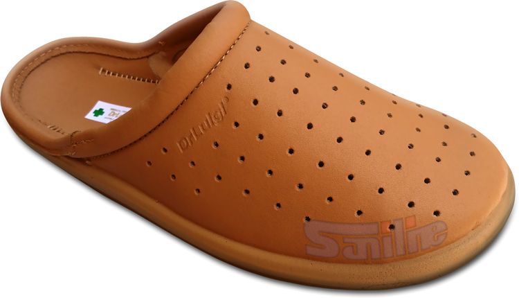 Suola Antiscivolo Pantofole In Pelle Donna 2808 Vegan, Plantare