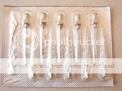 RARE USSR medical glass syringe 1.5 ml INSULIN + set 10 needles  