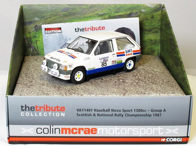  43 VA11401A Vauxhall Nova Sport 1300 Colin McRae Group A 1987