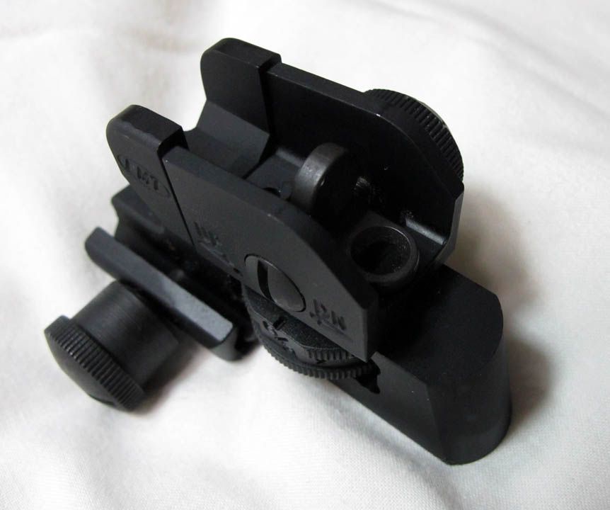 SOLD Take Off Rear and Front Sights from New LMT MWS Rifle. - Calguns.net