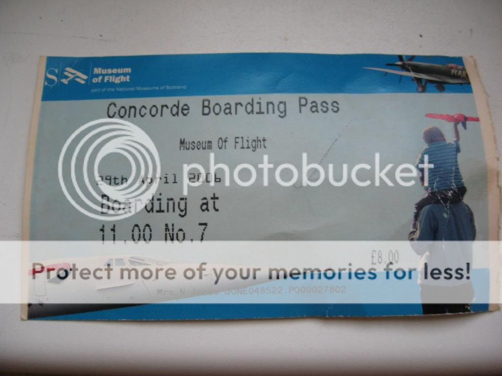 Concorde Ticketpreis