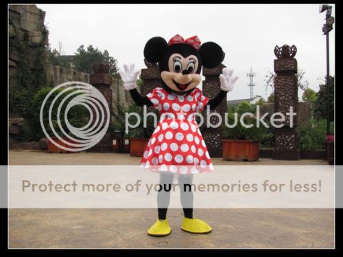   Brand New Mickey Minnie Mouse Mascot Costume Adult Size ★  