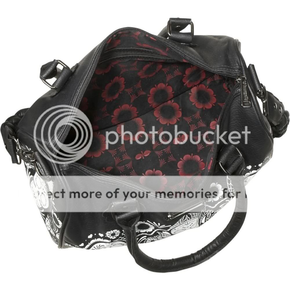 Brand New Loungefly Flower sugar skull handbag. Made of durable soft 