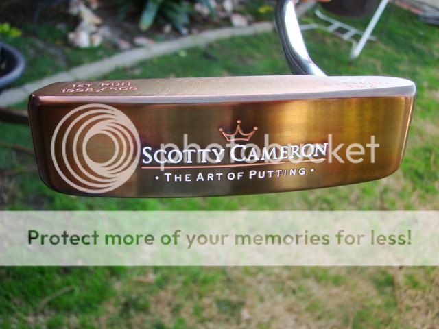 Brand New Scotty Cameron Catalina Two Oil Can Putter 1998 1st/500 35 